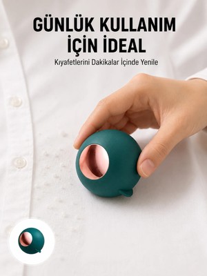 Vuralsin38 Evcil Hayvan Tüyü ve Tiftik Temizleyici Top – Giysi ve Mobilya Için