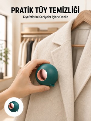 Vuralsin38 Elbise Tiftik Çıkarıcı Top – Yeniden Kullanılabilir ve Yıkanabilir