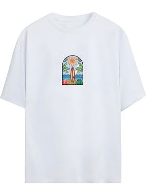 Nubarco Özel Tasarım Sanat Konseptli Unisex Premium - Yüksek Kalite Baskılı T-Shirt