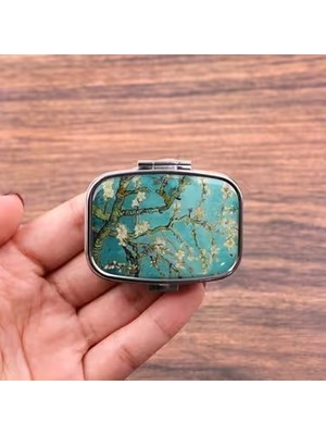 Zurafa Shop Mini Vintage Saklama Kutusu – Nostaljik Tasarımlı Dekoratif Metal Organizer