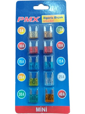 Fırsatkolik Mini Bıçak Sigorta 10'lu Set