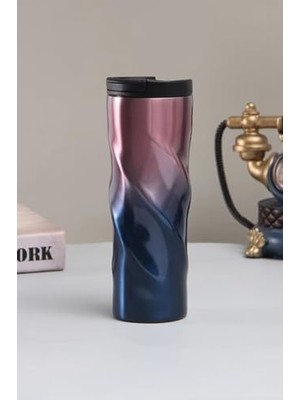 Skygo Komple 304 L Çelik Degrade 6 Oz 500 ml Kahve Termos Mug CIN229ML