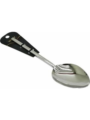 Skygo Küçük Metal Sos Kaşık, Paslanmaz Çelik, 2mm, Kamp Kaşığı