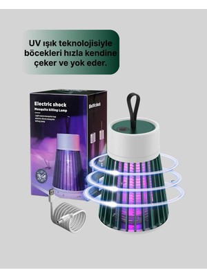 Homestead Kamp ve Bahçe Için Şarjlı Böcek Kovucu Lamba