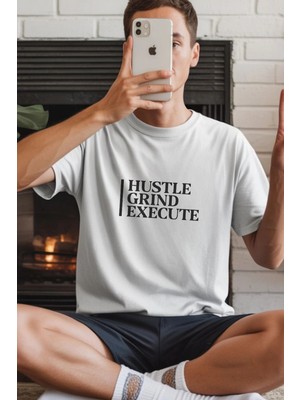 Aydogan's Unisex Oversize 24/1 Penye Dtf Baskılı Tişört - DTF238