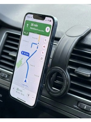 Vavis Evrensel Manyetik Araç Telefon Tutucu Yapışkan Tabanlı Telefon Standı