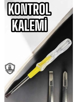 Vavis Test Cihazı Kontrol Kalemi Çift Başlıklı Şeffaf Elektrik Testi