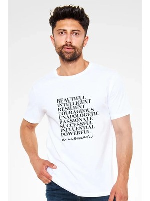 Aydogan's Unisex Oversize 24/1 Penye Dtf Baskılı Tişört - DTF205