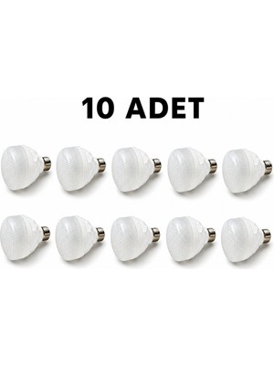 Uzman Dörtler - Ledx 15W Kristal Torch Ampul 6500K Beyaz 10 Adet