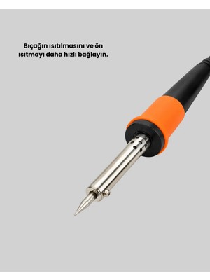 Fantastik Store Güvenli Kullanım Sağlayan Isı Yalıtımlı Lehimleme Kalemi