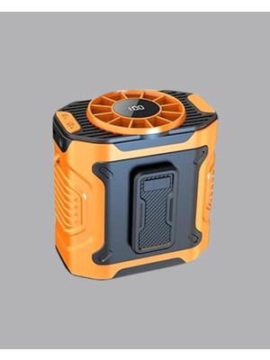 Palmira Demir Dijital Ekranlı Turbo Mini Fan – 3 Kademeli Hız, Sessiz Çalışma ve Type-C Şarj