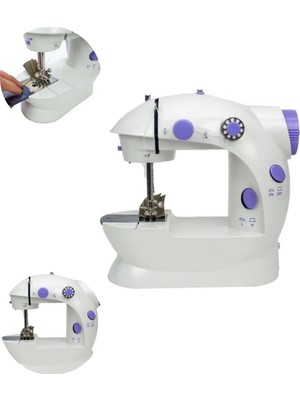 Fantastik Store Taşınabilir Mini Dikiş Makinesi Ev ve Ofis Kullanımı Için