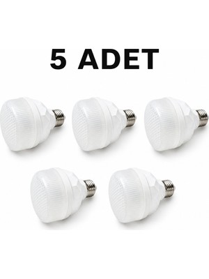 Uzman Dörtler - Ledx 15W Kristal Torch Ampul 6500K Beyaz 5 Adet