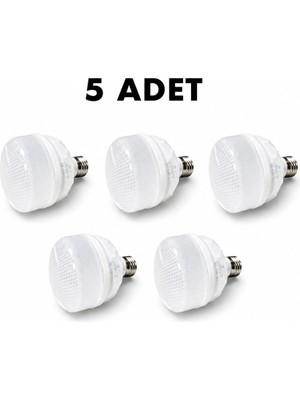Uzman Dörtler -  Ledx 30W Torch Kristal Ampul 6500K Beyaz 5 Adet