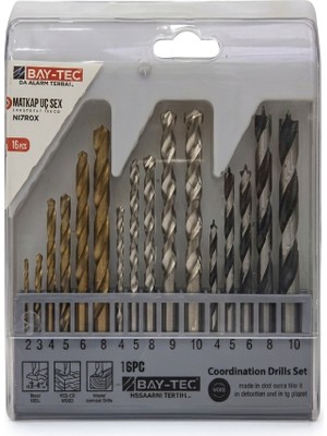 Filo Matkap Ucu Seti 16PCS