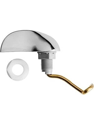 Mey İthalat American Standard 7384730020A Sol El Metal Seyahat Kolu, Basınç Yardımcısı, Cilalı Krom