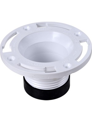 Mey İthalat Oatey 4 Inç Pvc Twist-N-Set Klozet Flanşı