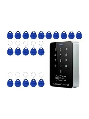 Mey İthalat Rfid Şifreli Kapı Kilidi + 20 Adet Tag Göstergeç Anahtarlık
