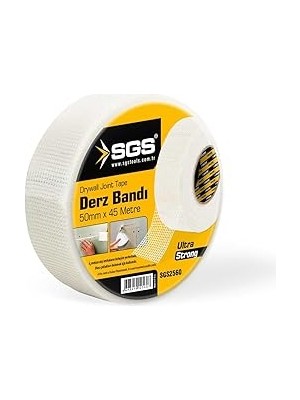 Mey İthalat Sgs Derz Bandı, Ultra Strong, Alçıpan Birleşim Bandı, 50MM x 45 Metre, 70GR
