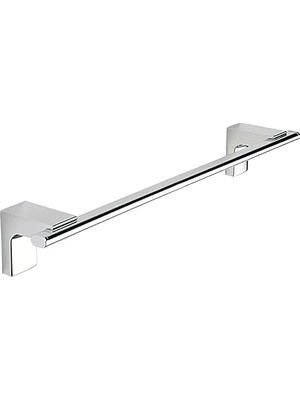 Mey İthalat Lavabo Banyo Mutfak Aparat Standı Bez Havlu Askısı Uzun Havluluk Vidalı Krom Paslanmaz Metal