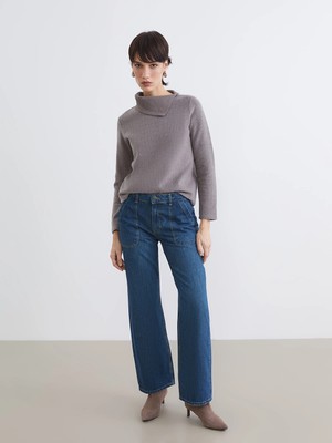 Lc Waikiki Yeni Sezon Wideleg Kadın Jean Pantolon