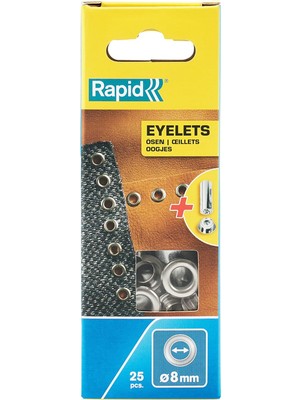 Mey İthalat Rapid Halkalar 25 Adet Vurma Aleti Dahil, 8 Mm, 5000411
