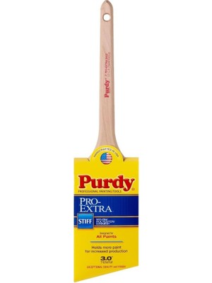Mey İthalat Purdy 144080730 Pro-Extra Serisi Dale Açılı Trim Boya Fırçası, 3 Inç