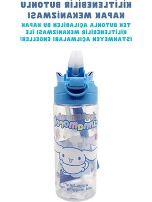 Die Grup 500ML Lisanslı Yumuşak Silikon Pipetli Su Matarası