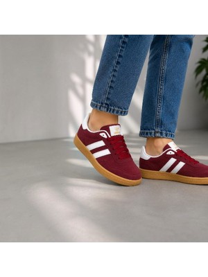 Black Flex Classic Unisex Ayakkabı 36-40 Bordo