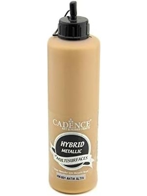 Mey İthalat Cadence Hybrid Multisurface Metalik Boya 500 Ml. HM-801 Antik Altın