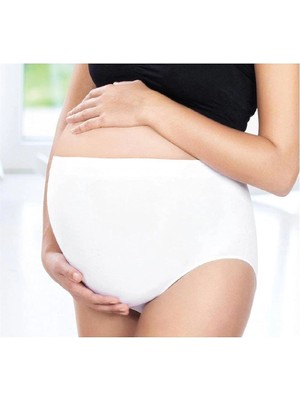 Sema Baby Beli Dantelli Hamile Külodu Beyaz Small