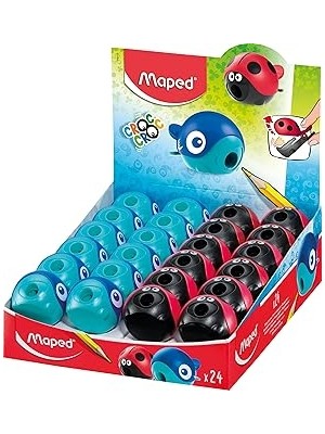 Mey İthalat Maped Croc Croc Easy Tek Delikli Kalemtıraş