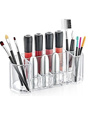 Mey İthalat Box Up Ft-24 Diamond Oval Organizer Makyaj Düzenleyici (1 Adet)