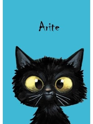 Mey İthalat Arite: Personalisiertes Notizbuch, Dın A5, 80 Blanko Seiten Mit Kleiner Katze Auf Jeder Rechten Unteren Seite. Durch Vornamen Auf Dem Cover, Eine ... Coverfinish. Über 2500 Namen Bereits Verf
