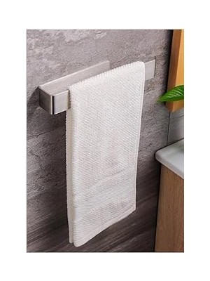 Mey İthalat Paslanmaz Çelik Kağıt Rulo Havluluk, Peçetelik, Yapışkanlı Tasarım, Banyo Askısı