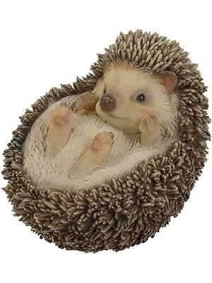 Mey İthalat Hi-Line Geschenk Ltd Igel Auf Der Rückseite Statue