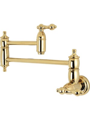 Mey İthalat Kingston Brass KS3102AL Restorasyon Tencere Doldurucu, Cilalı Pirinç