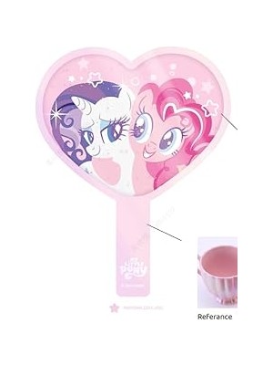 Mey İthalat My Little Pony Lisanslı Kalp Şekilli El Aynası