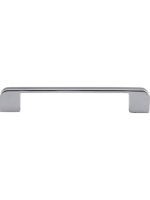 Mey İthalat 10 Adet Gölcük Oval Mobilya Mutfak Dolap Çekmece Dolabı Kapak Metal Kulpu Kulbu Kulpları Krom 160 mm