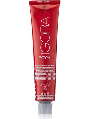 Mey İthalat Schwarzkopf Igora Royal 7-77 Kumral-Yoğun Bakır