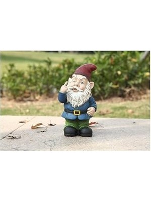 Mey İthalat Hi-Line Gift Ltd. Göz Kırpan Orta Parmak Cüppe, Mavi ve Yeşil