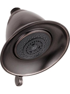 Mey İthalat Delta Faucet 3-Sprey Duş Başlığı, Yüksek Basınçlı Duş Başlığı Yağ Ovuşturdu Bronz, Masaj Duş Başlığı, Yüksek Akışlı Duş Başlığı, Venedik Bronz RP34355RB