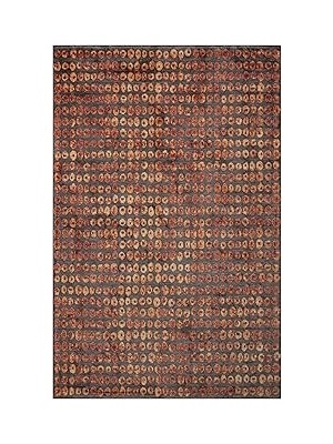 Mey İthalat 3s Kırmızı Modern Modern Geometrik Etnik Eskitme Desenli Boho Oturma Odası Salon Yolluk Koridor Mutfak Halısı