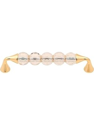 Mey İthalat Iris Kristal Kulp Altın 128MM (2 Adet)