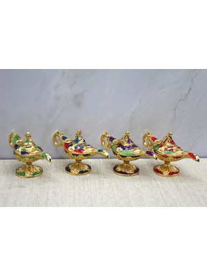 ALK Mineli Metal Alaaddin Lambası Model 1