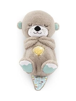 Mey İthalat Fisher-Price Uyku ve Oyun Arkadaşı Su Samuru Fisher-Price Uyku ve Oyun Arkadaşı Su Samuru, Müzikli Pelüş Bebek Oyuncağı FXC66 FXC66