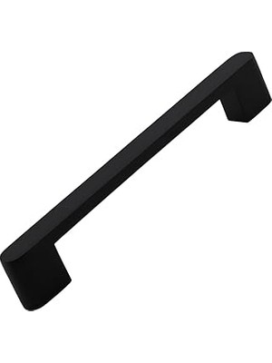 Mey İthalat Uhud Kulp 128 mm Siyah Metal Mutfak Mobilya Çekmece Mutfak Dolap Dolabı Kulpları Kapak Kulbu 12.8 cm