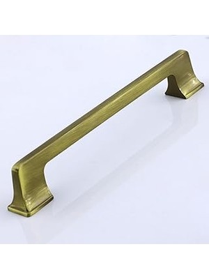 Mey İthalat Gediz Metal Antik Sarı Kulp 160 mm 16 cm Mobilya Çekmece Mutfak Dolabı Dolap Kapak Kulp Kulb Kulpu