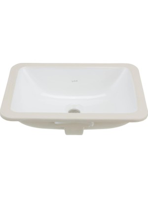 Mey İthalat Vitra S20 5474B003-0618 Tezgah Altı Lavabo, 43 Cm, Beyaz