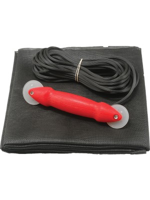 Mey İthalat Prime-Line P 7515 Ekran Kapı ile Rolling Onarım Seti Alet, Antrasit Fiberglas